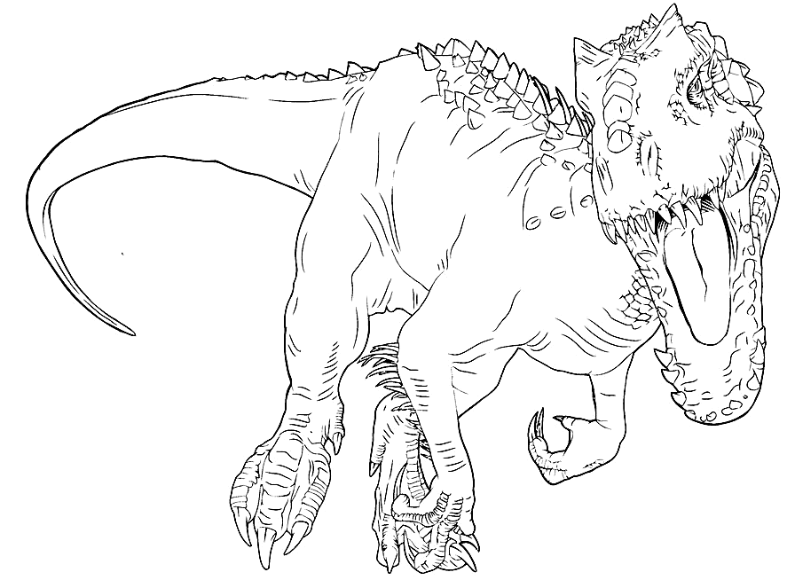 Jurassic World Coloring Pages Printable Coloring Pages FREE