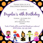 Kids Birthday Party Invitation Wording FREE Printable Birthday