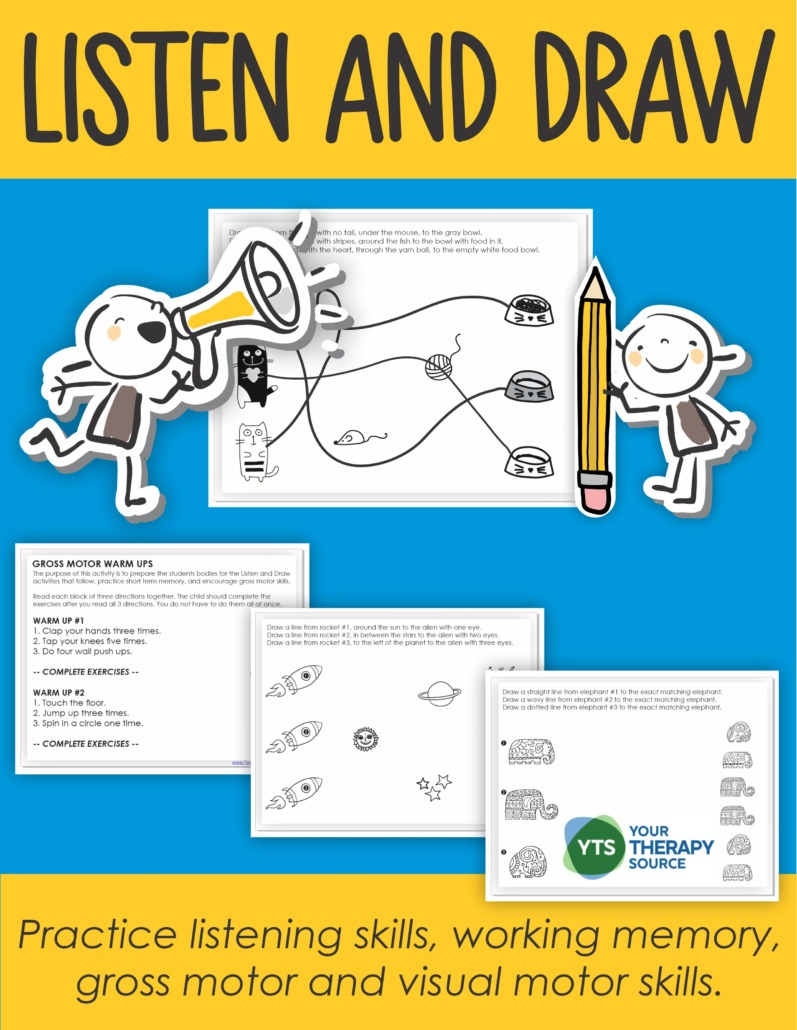 Kids Listening Activity Free Printable Listening Acti Vrogue co