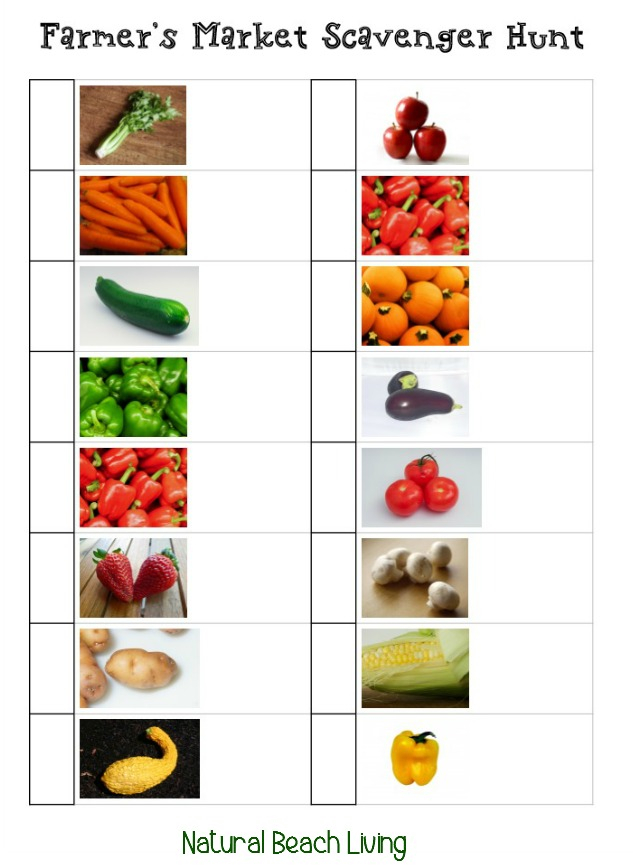 Kids Nutrition Activities Farmer 39 s Market Healthy Eating Ideas