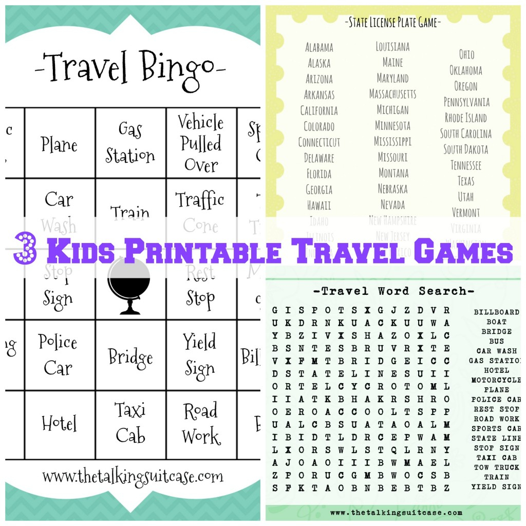 free printable travel activities for kids