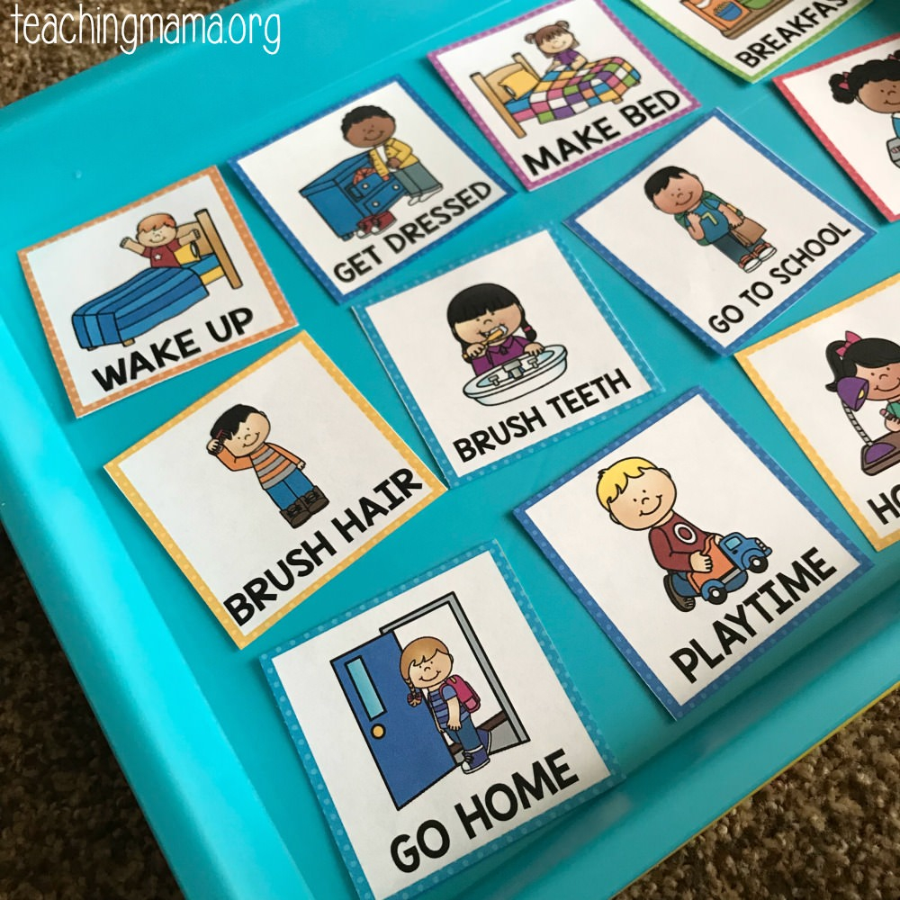 Printable Routine Cards - Printable Templates
