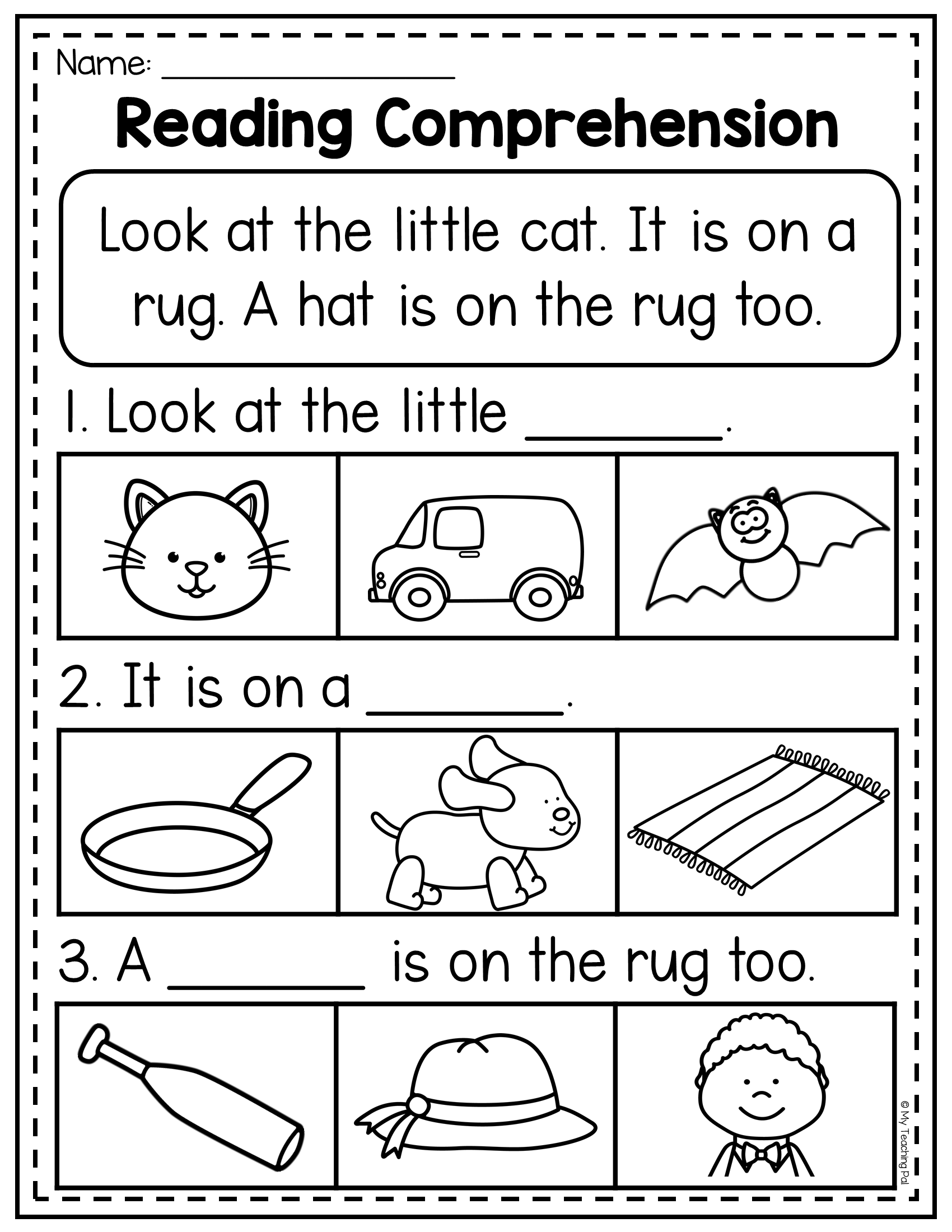 Kindergarten Reading Printables Printable Sight Words List