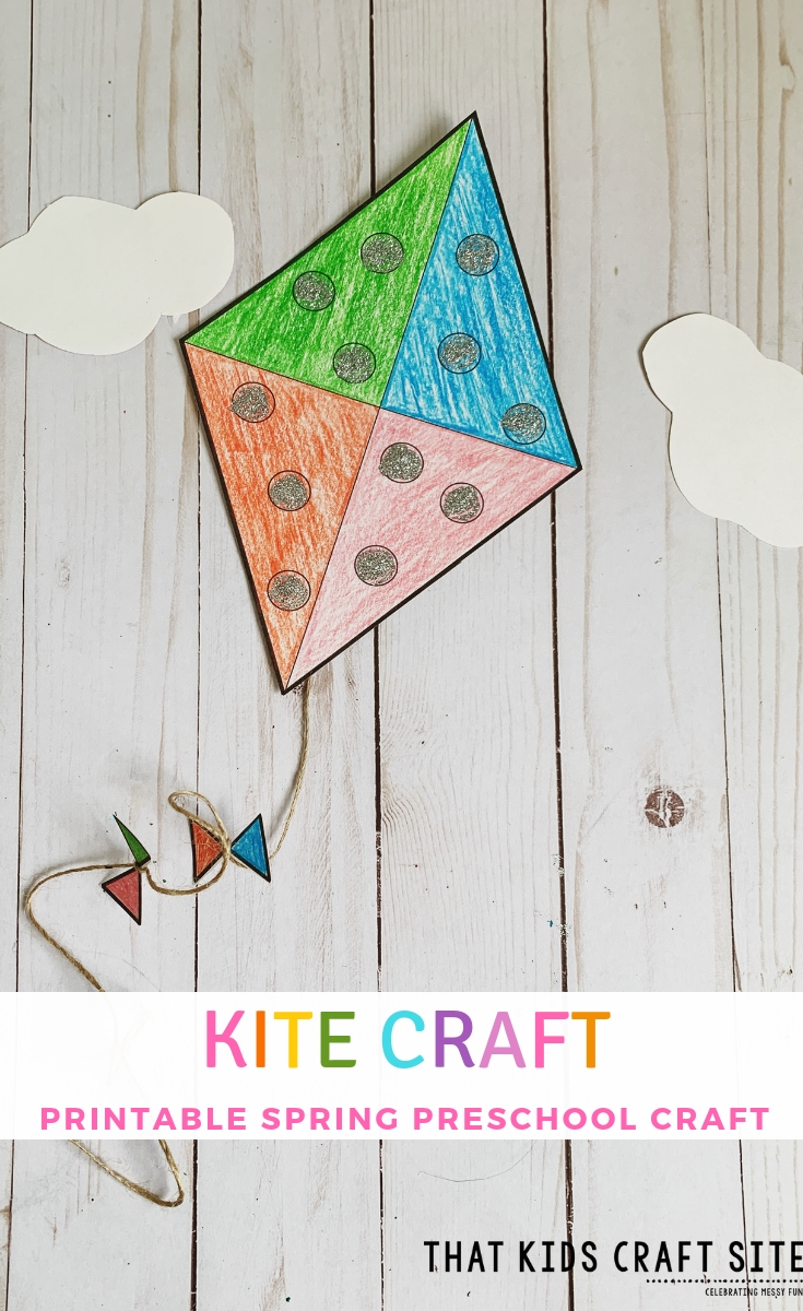 Kite Craft For Preschool Free Printable Template That Kids 39 Craft Site