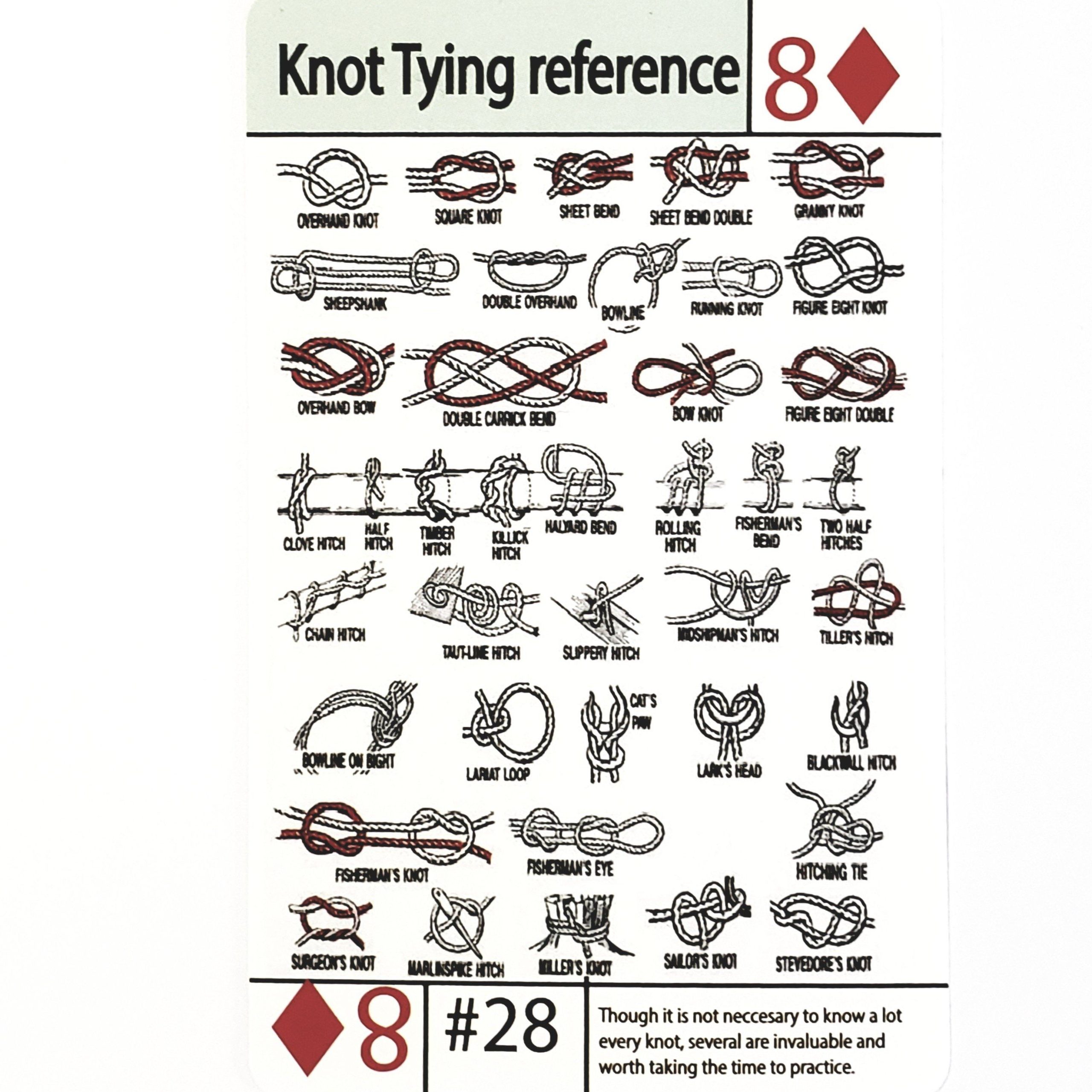 Knot Tying Guide Printable Printable Word Searches