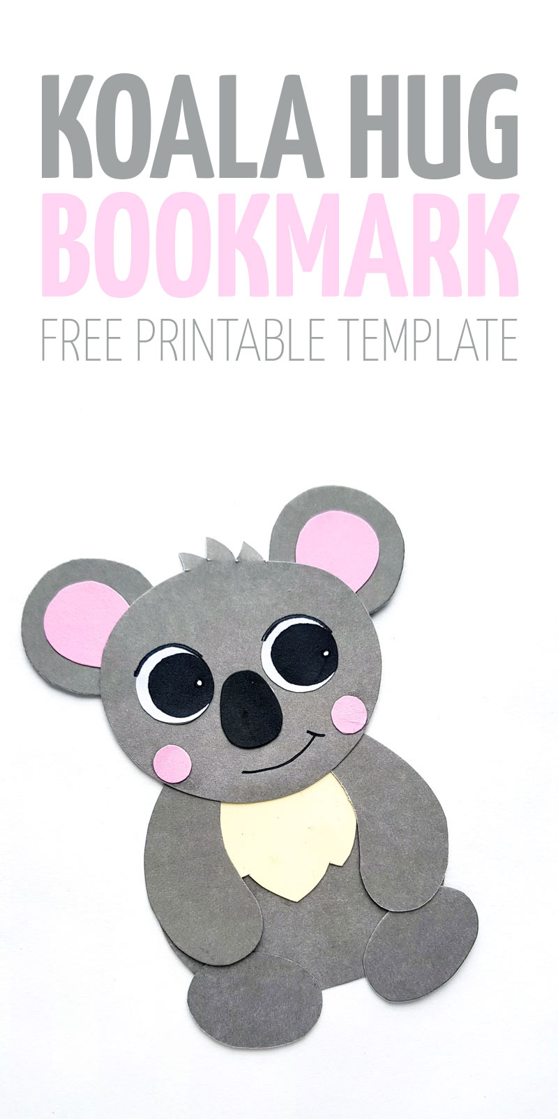 printable koala craft template