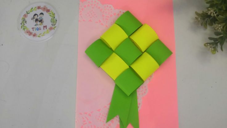 Kraf Mudah Hari Raya Hari Raya Craft Ideas For Preschoo 4 KETUPAT Eid 