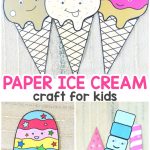 Krokotak ICE CREAM CRAFT IDEAS Printable Templates Atelier yuwa ciao jp