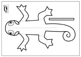 Krokotak Lizard Crafts For Kids Lizard Craft Art Activities For 