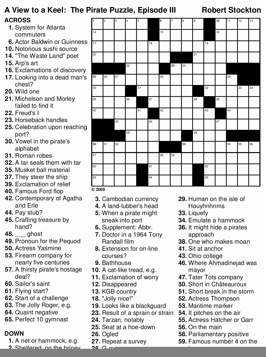La Times Printable Crossword Puzzles 2017 Printable Crossword Puzzles