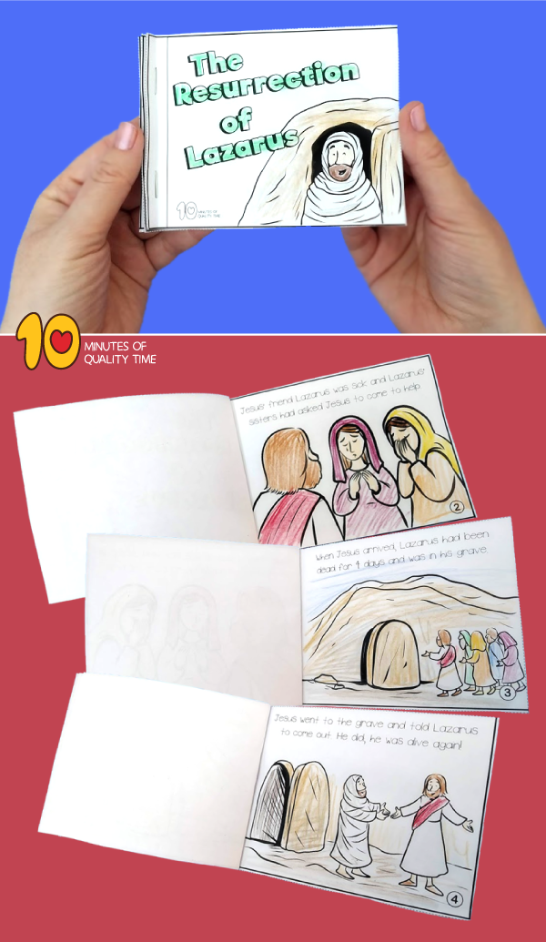 Lazarus Tomb Craft Free Printable