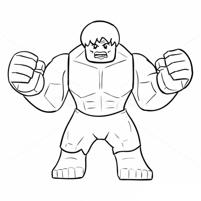 printable coloring pages hulk
