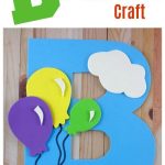 Letter B Craft With Free Printable Template For Preschool Or