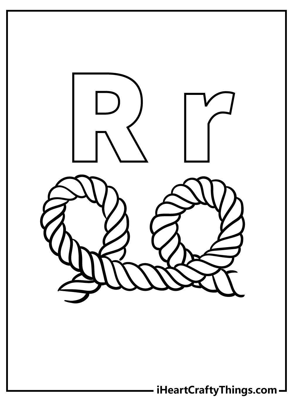 Letter R Coloring Sheets For Toddlers Free Printable Infoupdate