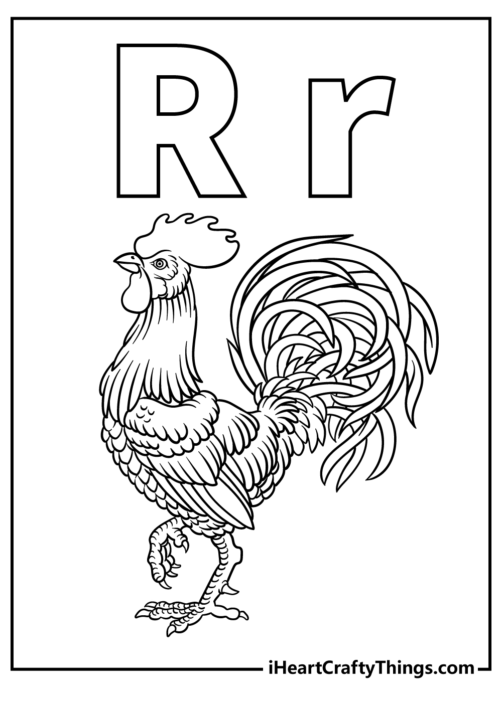 Letter R Coloring Sheets For Toddlers Free Printable Infoupdate