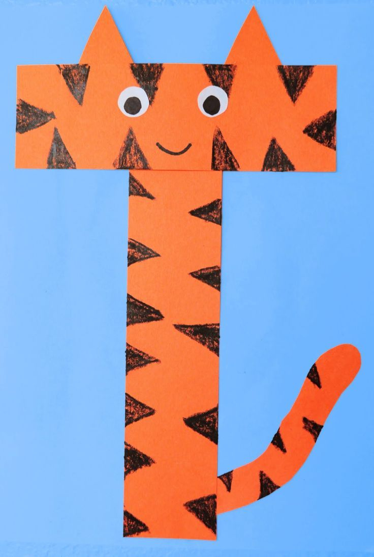 Letter T Crafts Preschool And Kindergarten Alphabet Crafts 