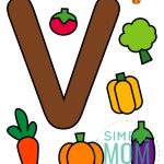 Letter V Craft For Preschool
