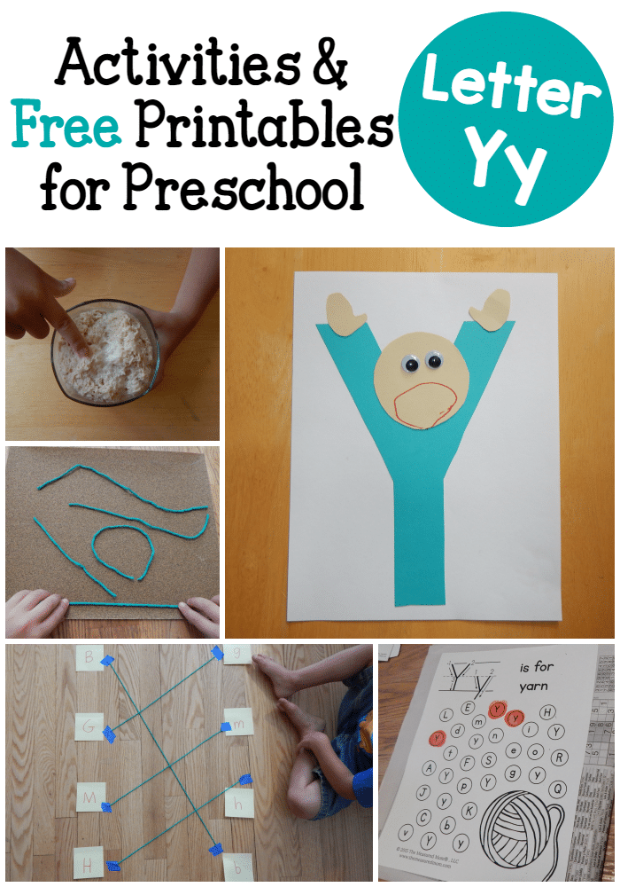 Letter Y Activities For Preschool The Measured Mom