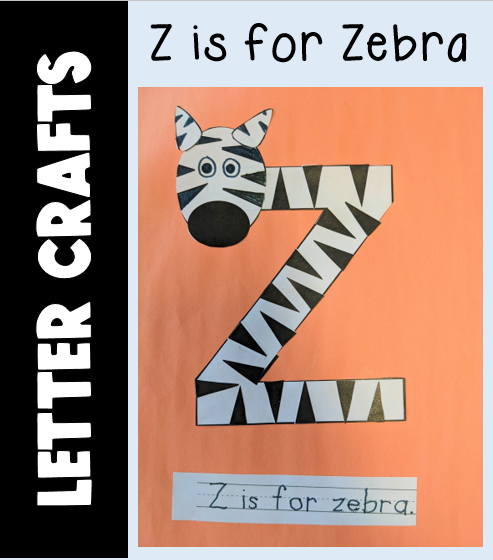 Letter Z Template Printable