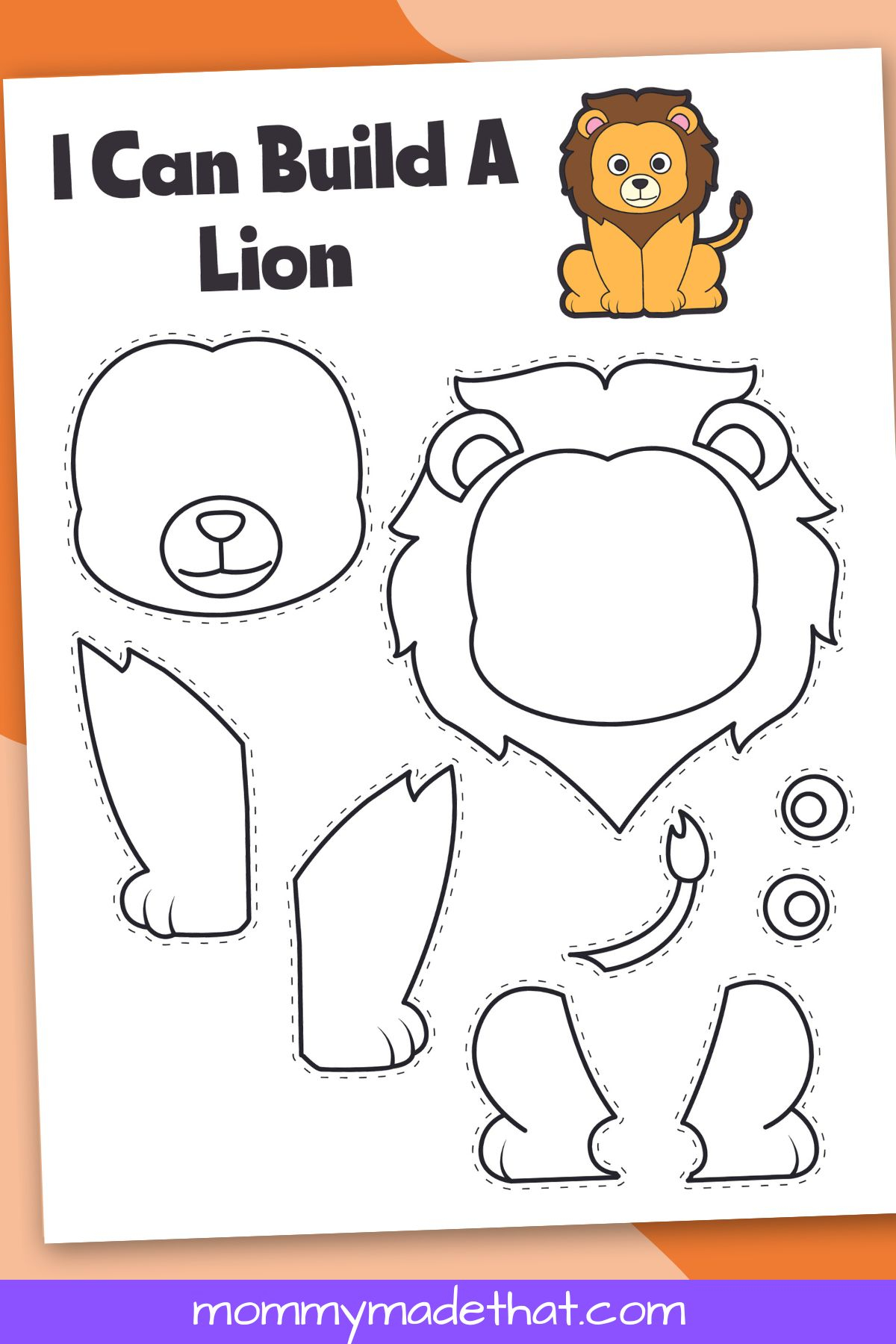 printable crafts for kindergarten