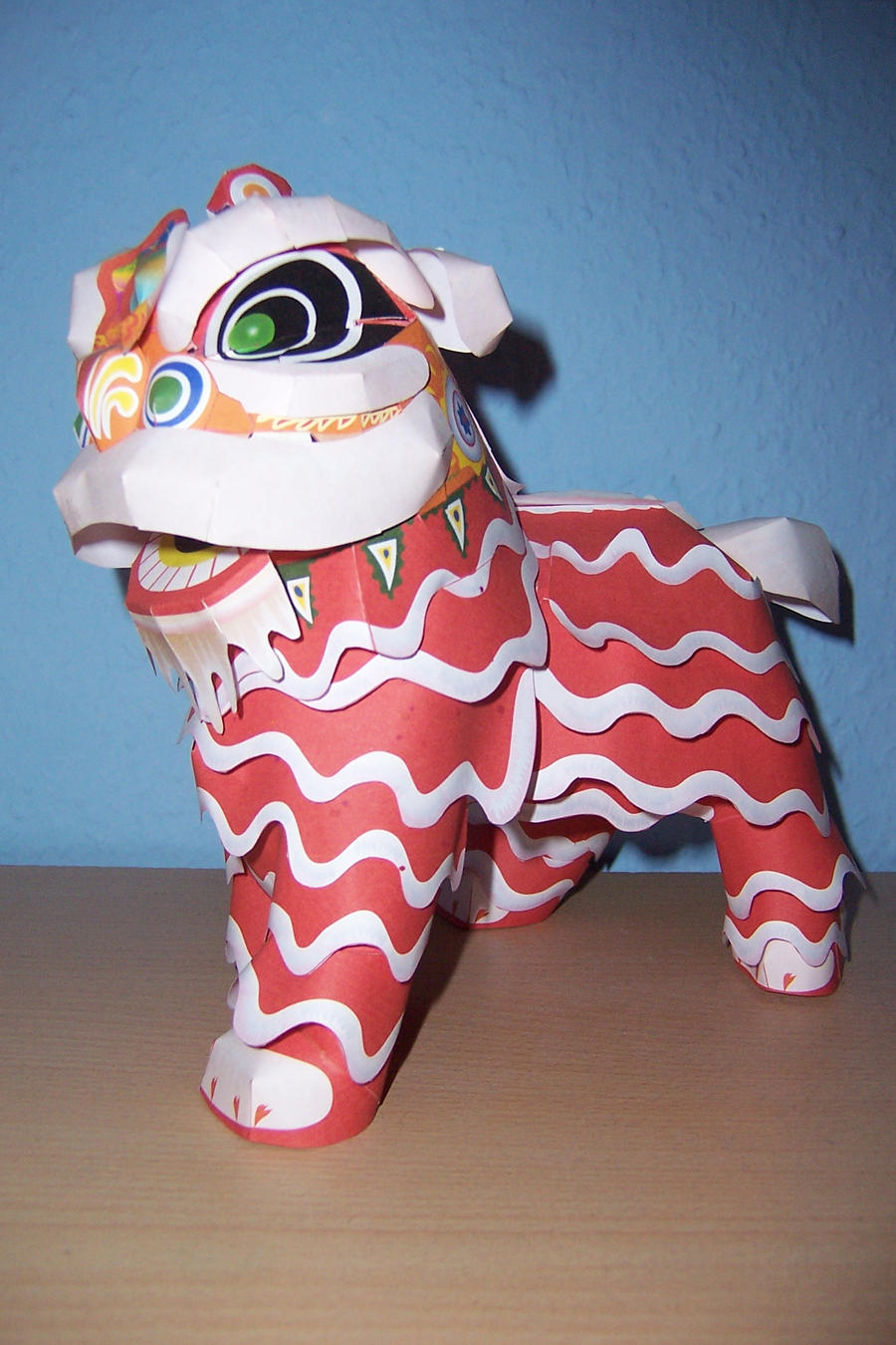 Lion Dance Papercraft By TheSushiNeko On DeviantArt