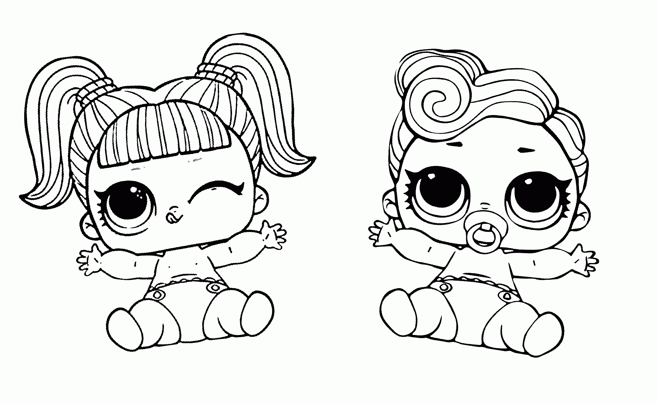 Lol Dolls Printable Coloring Pages Printable Templates