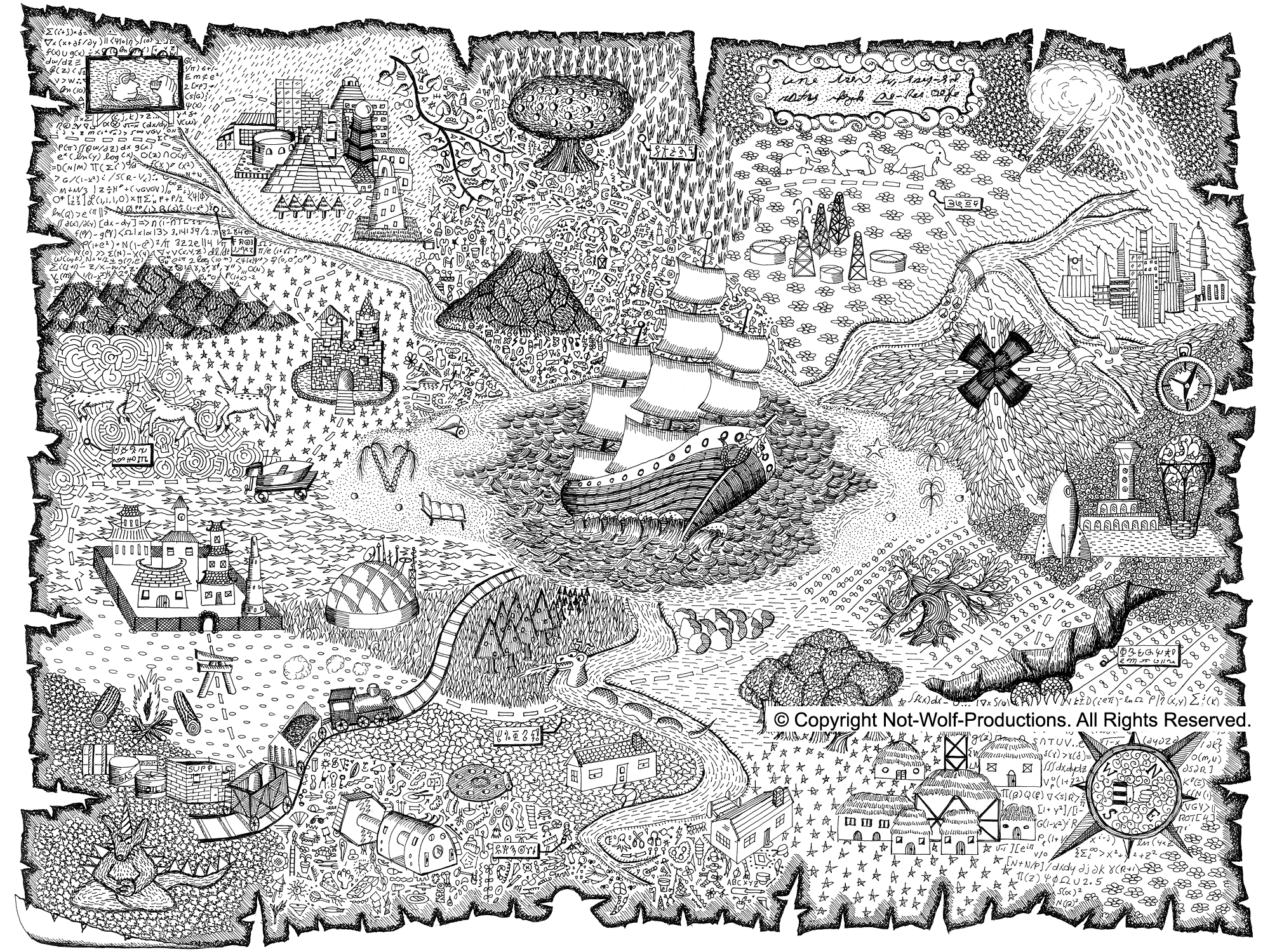 printable coloring map printable coloring map
