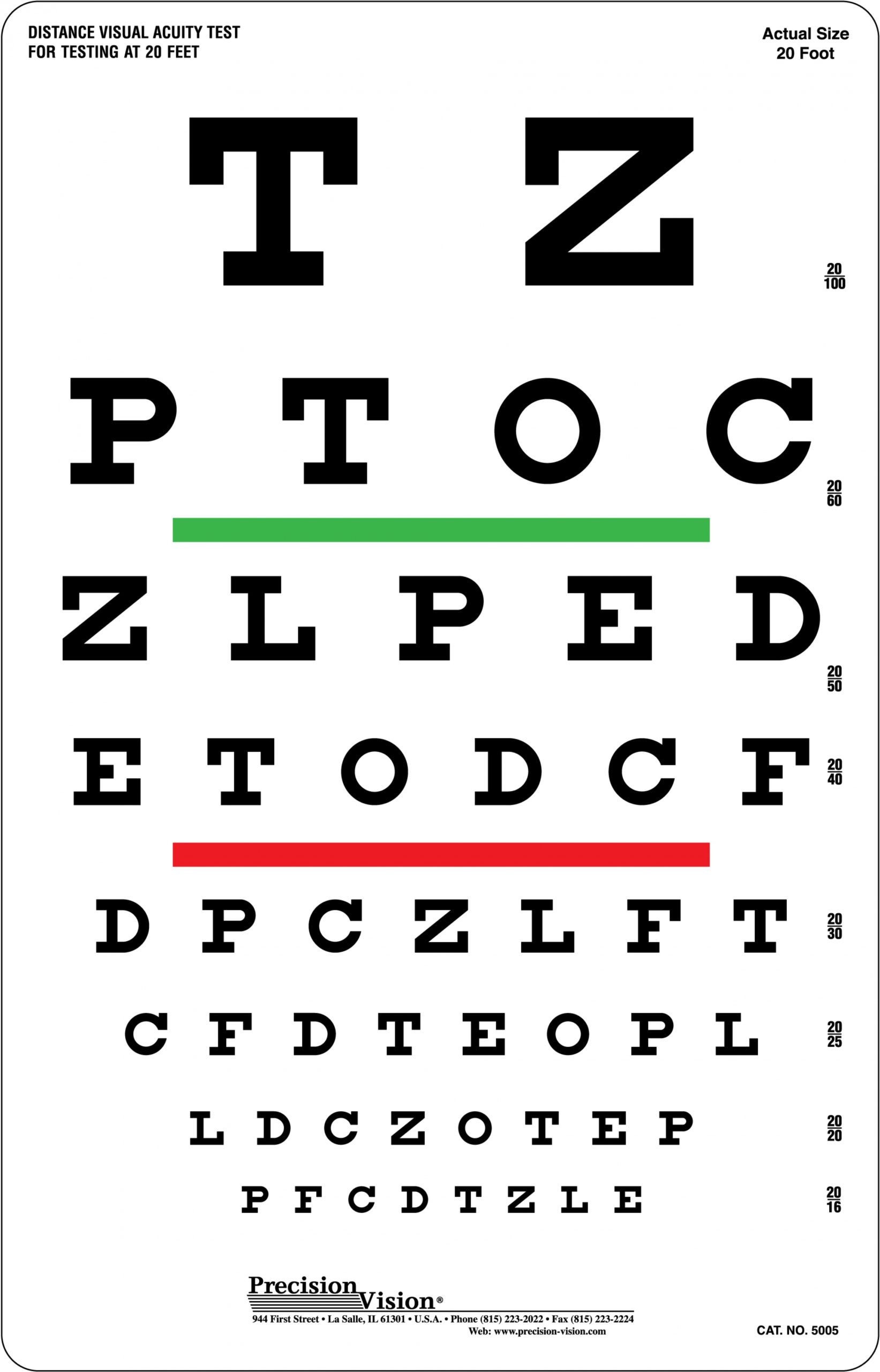 printable picture eye chart