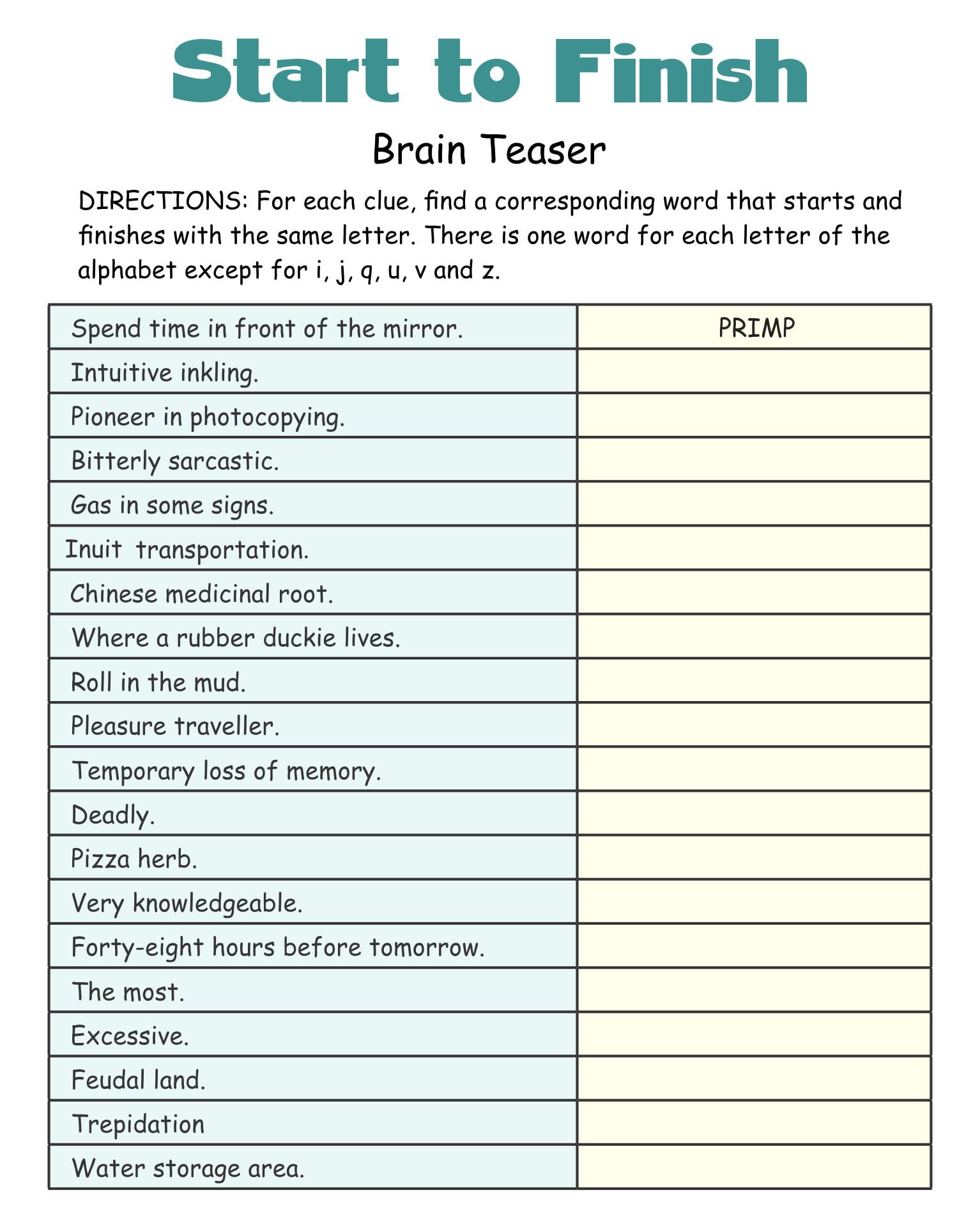 Memory Worksheets For Adults Pdf Printable Templates Online By Paul 