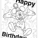 Mickey Mouse Coloring Pages Printable Free Infoupdate