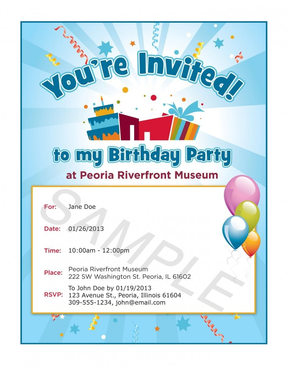 Mickey Mouse Invitations Templates