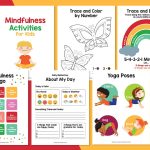 Mindfulness Activities For Kids Free Printable Sheets