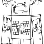 Minecraft Warden Colouring Page Minecraft Coloring Pages Coloring