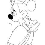 Minnie Mouse Coloring Page For Kids Free Minnie Mouse Printable