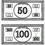 Money Coloring Page Coloring Home