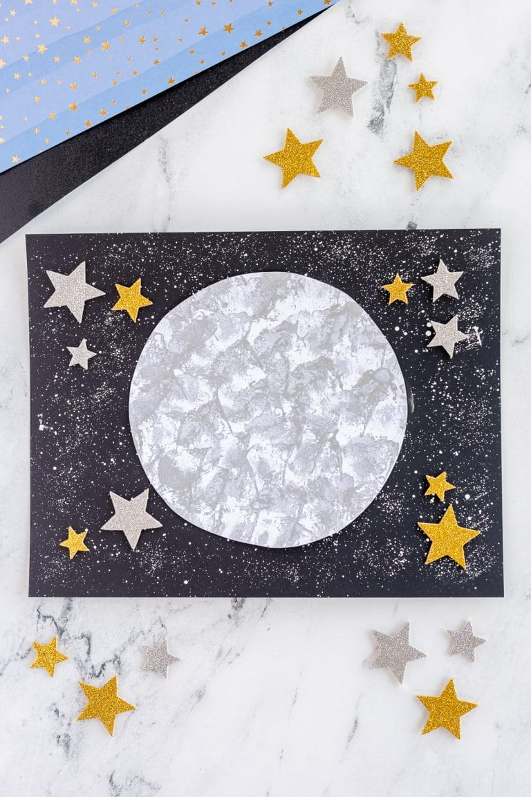 printable moon craft