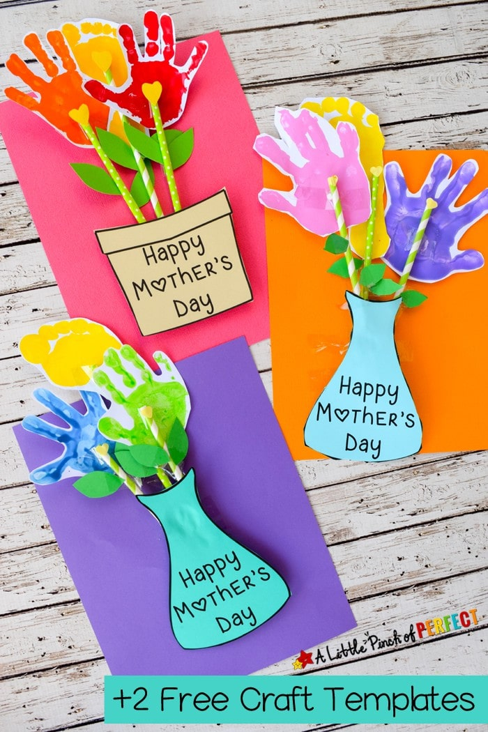 Mother 39 s Day Handprints Free