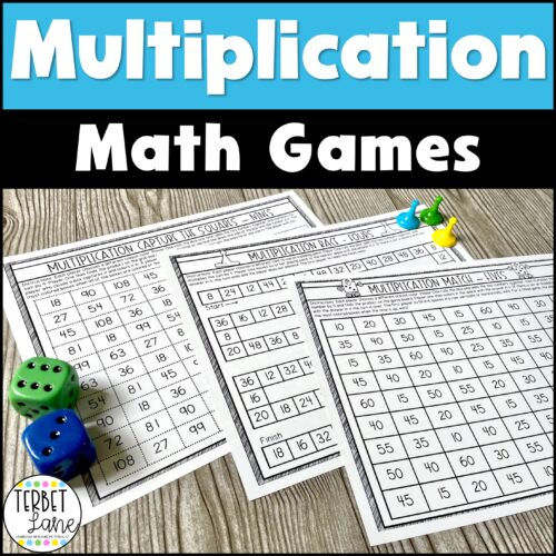 printable multiplication game