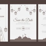 Muslim Wedding Invitation Card Template Free Infoupdate