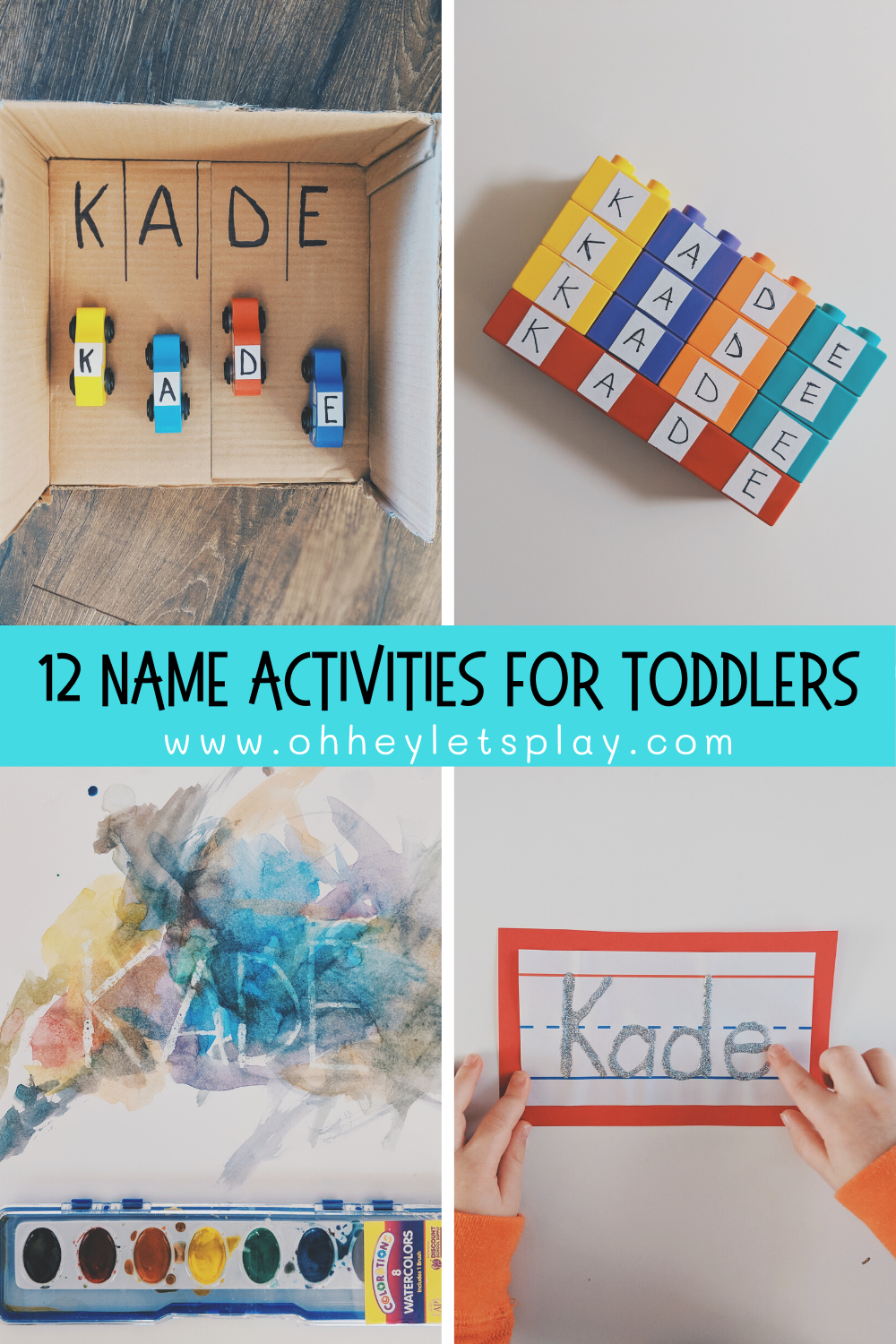Name Activities For Toddlers Oh Hey Let 39 s Play