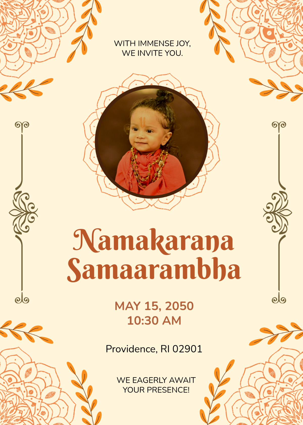 Naming Ceremony Invitation Kannada Wordings Free Template Infoupdate