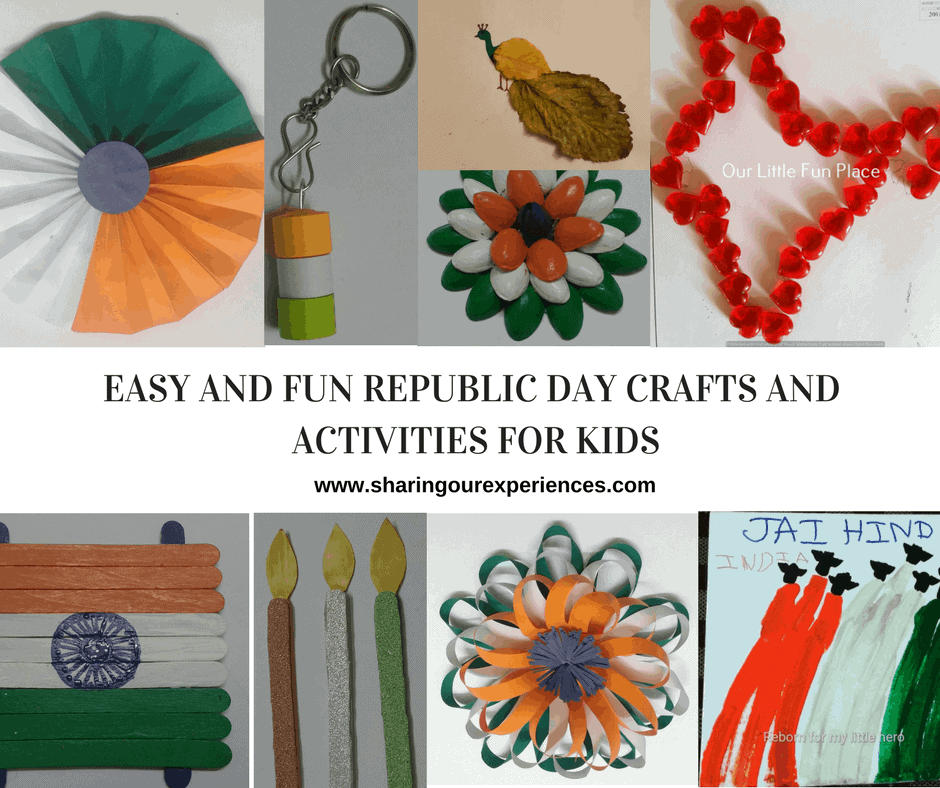 National Flag Tiranga With Popsicle Sticks Republic Day And 