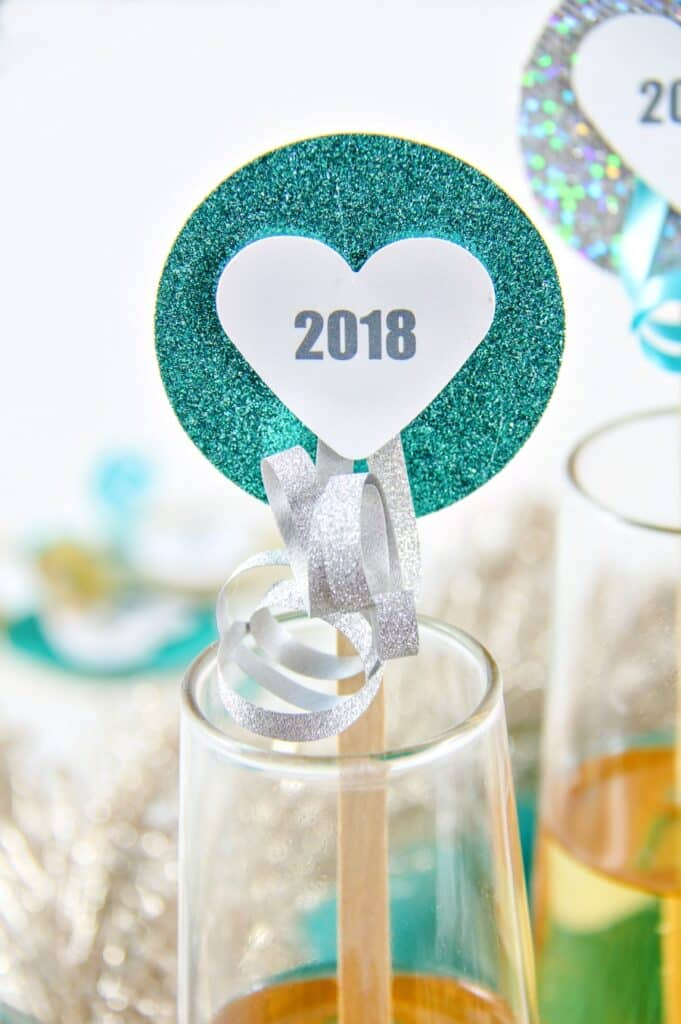 New Year 39 s Craft For Adults Handmade Drink Stirrers