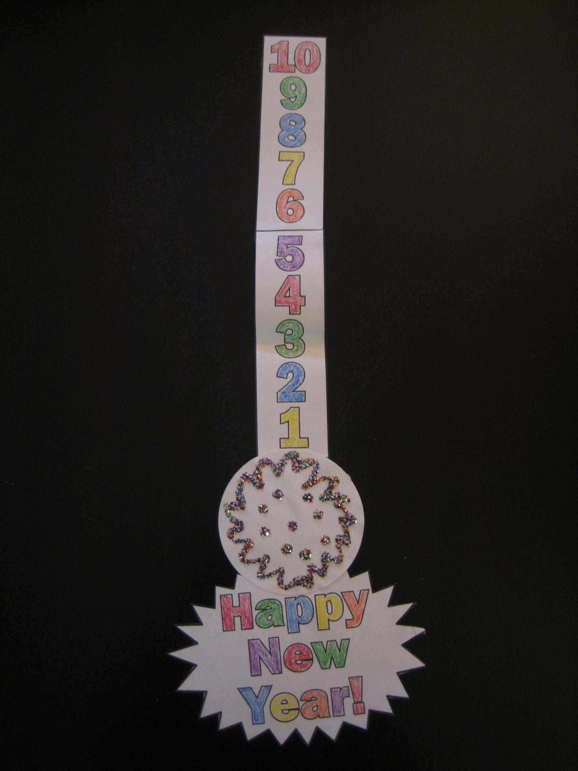 New Year 39 s Eve Craft Happy Home Fairy