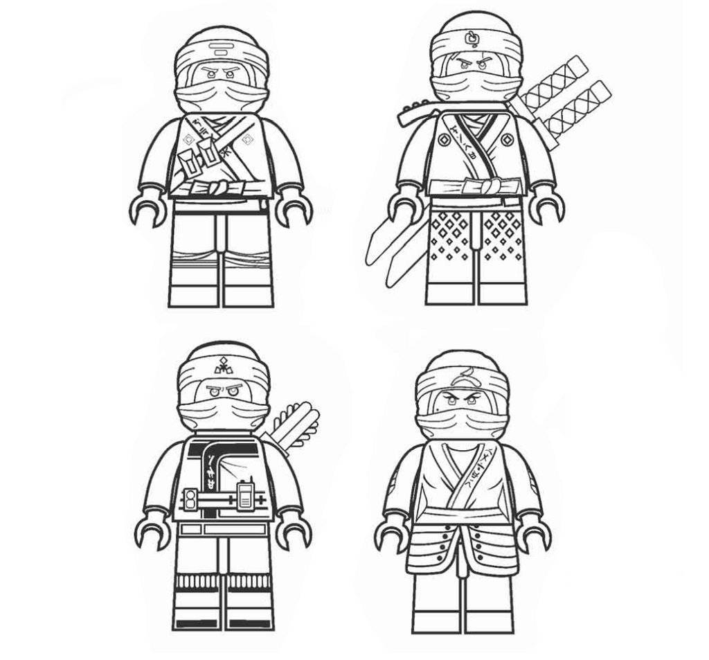 Ninjago Cole Colouring Pages Infoupdate
