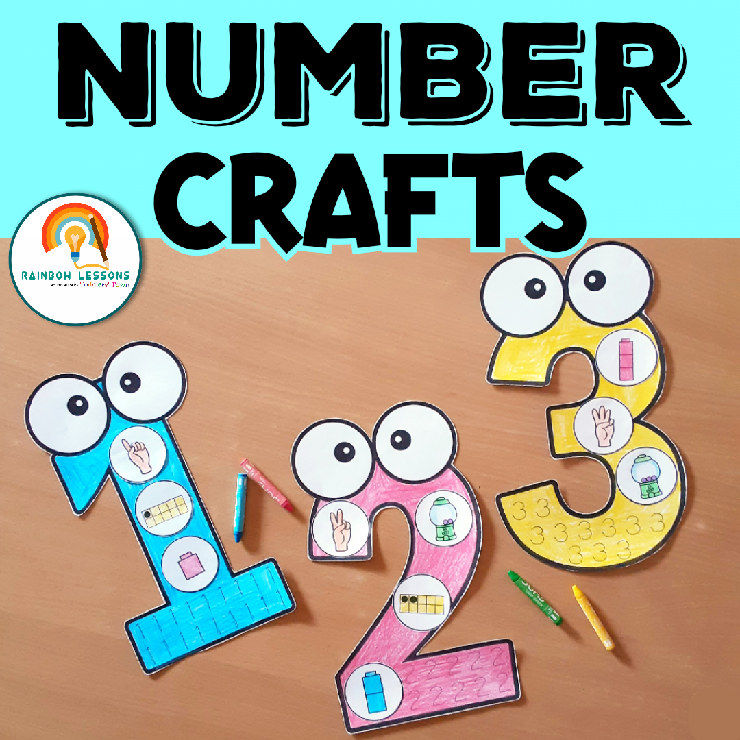 Number 3 Crafts For Preschoolers
