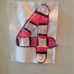 Number 4 Craft Preschool Art Projects Preschool Art Crafts