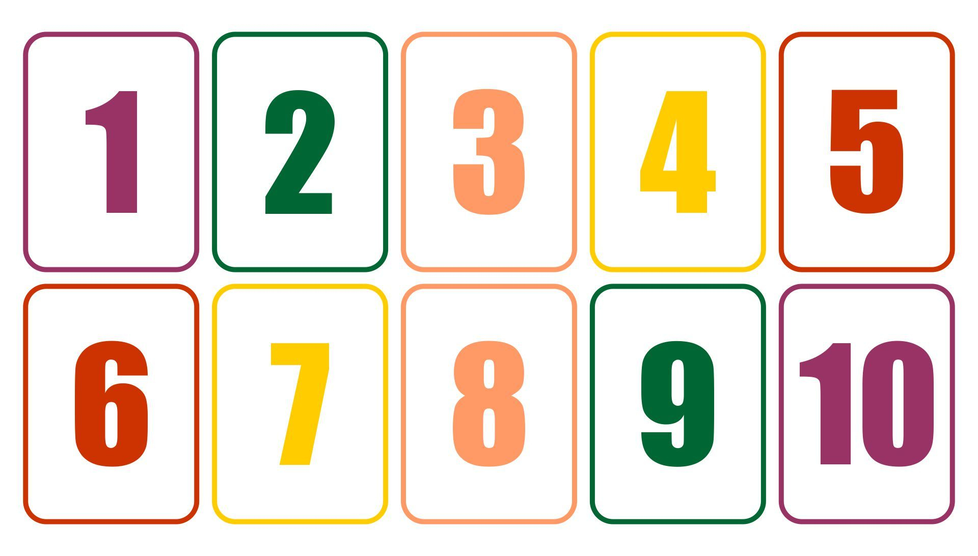 Number Card 1 10 10 Free PDF Printables Printablee Printable 