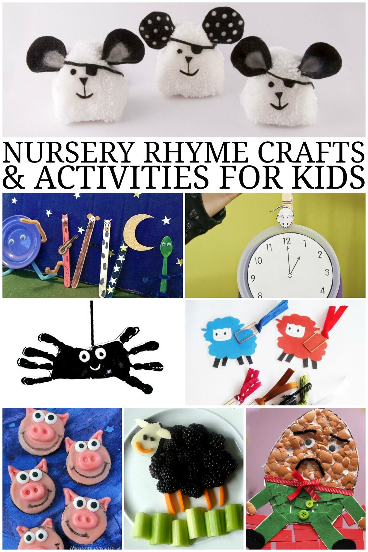 Nursery Rhyme Crafts And Activities For Kids Frugal Mom Eh Nursery 