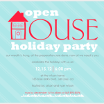 Open House Party Invitation Wording